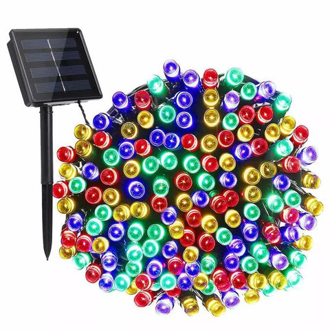 50 LED solar string lights for outdoor use

