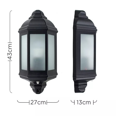 Entrance security light with dusk sensor

