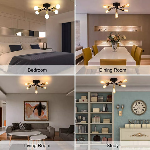 Minimalist Ceiling Light with Chic Design

