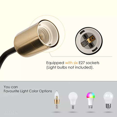 Soft Glow LED Ceiling Chandelier UK

