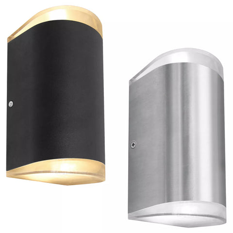Bright and durable LED garden wall light for all weather conditions

