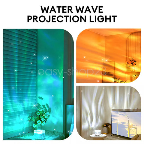 Galaxy aurora projector night light – UK bedroom use


