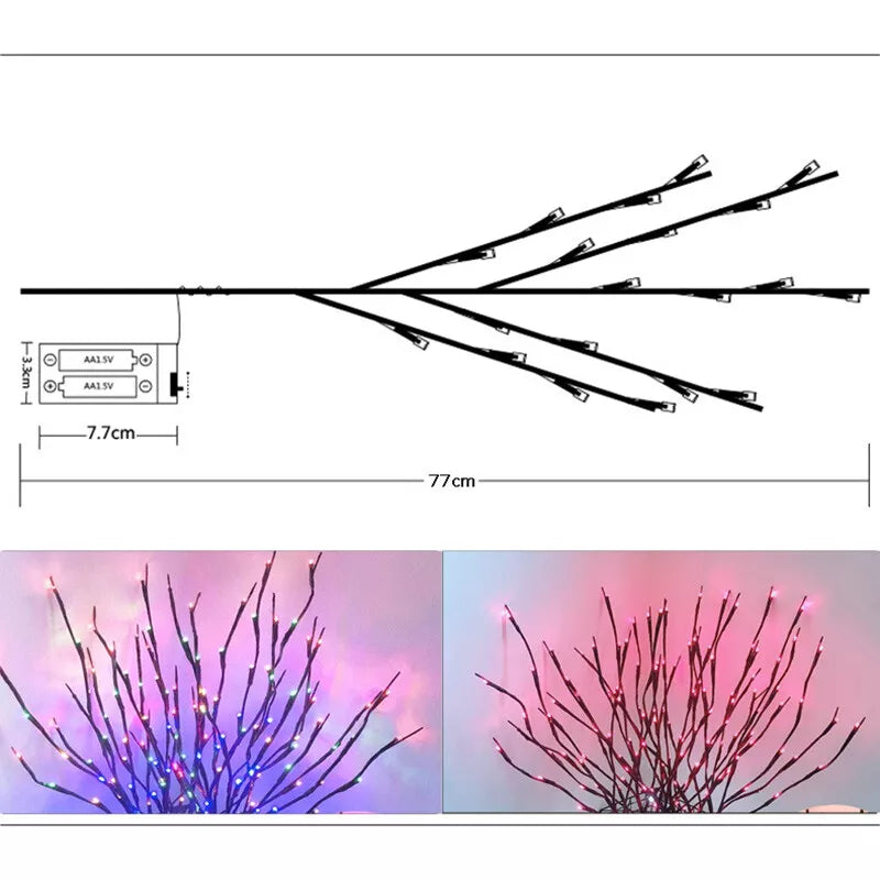 Buy Modern LED Twig Branch Fairy Light In UK - Shop Now!