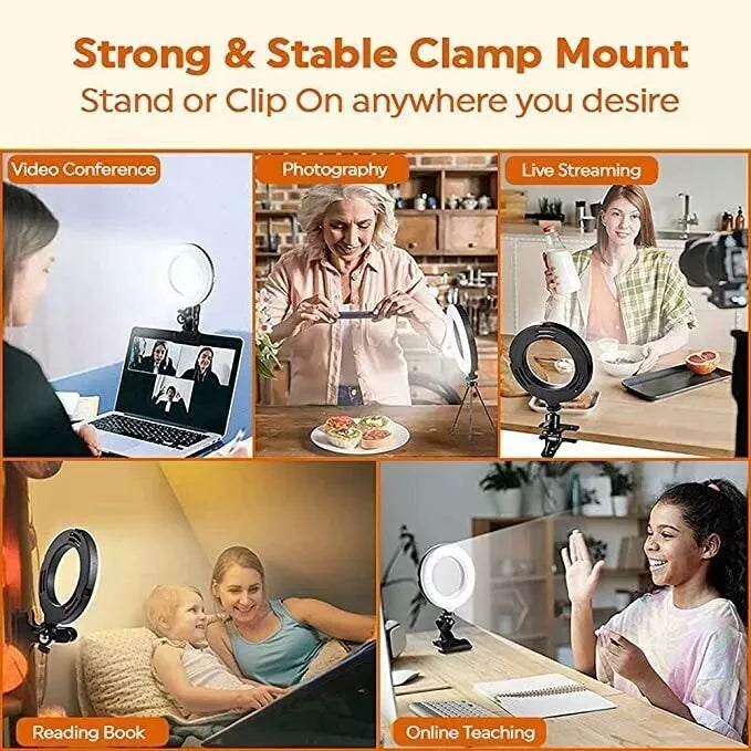 Buy Modern Clip On Ring Light in UK - Shop Now!