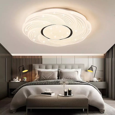 LED light installed in modern UK bedroom

