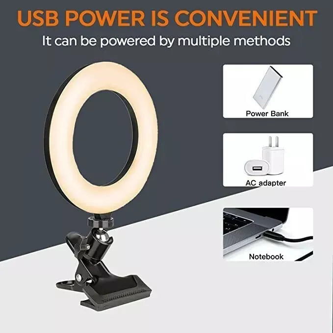 Buy Modern Clip On Ring Light in UK - Shop Now!