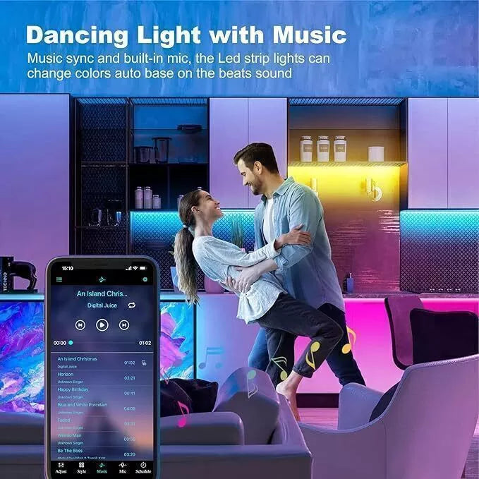 Buy Modern LED RGB Strip Light In UK - Shop Now!