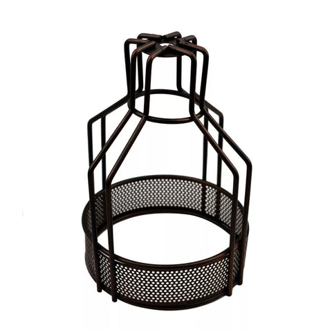 Vintage Ceiling Lightshade Metal Wire Cage Easy Fit Lampshade Hanging Lamp Shade