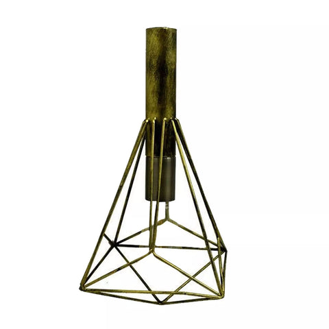 Vintage Ceiling Lightshade Metal Wire Cage Easy Fit Lampshade Hanging Lamp Shade
