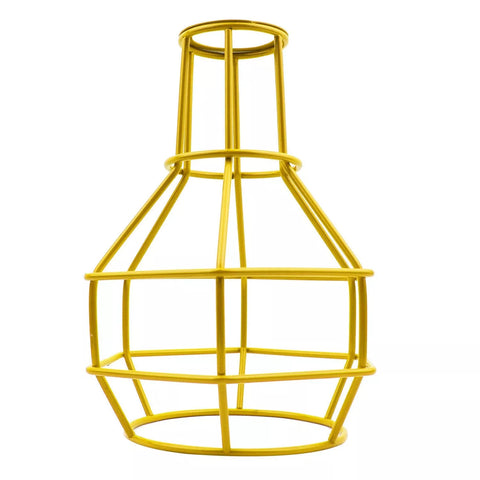 Vintage Ceiling Lightshade Metal Wire Cage Easy Fit Lampshade Hanging Lamp Shade