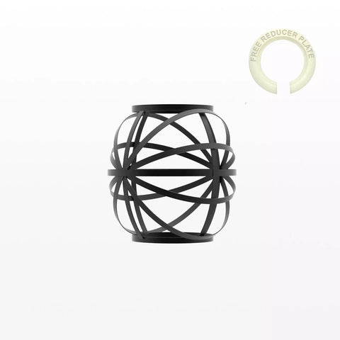 Vintage Ceiling Lightshade Metal Wire Cage Easy Fit Lampshade Hanging Lamp Shade