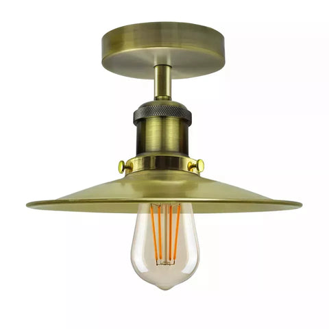 E27 Compatible Flush Mount Ceiling Light

