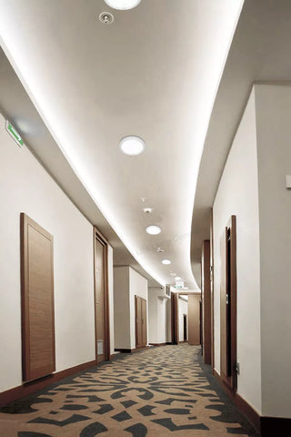 18W Round LED Panel Light for Hallways

