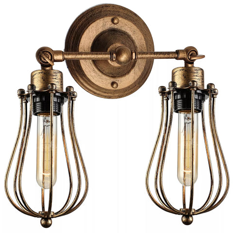 Wall sconce with adjustable arm in a loft apartment


