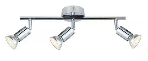UK Kitchen Lighting with Adjustable Spotlights

