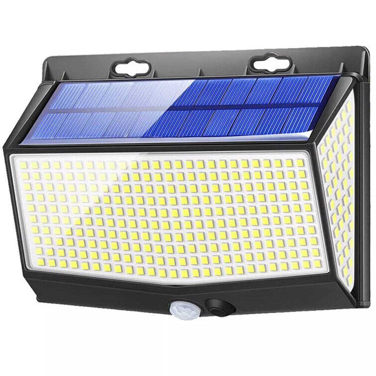 Solar LED Wall Light with PIR Motion Sensor In UK- for Front Door, Yard, Garage, Garden, Fence