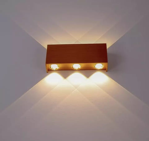 Warm white indoor LED wall lamp UK

