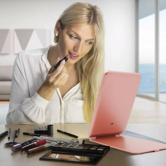 Buy LED Touch Screen Makeup Mirror Light In UK - Shop Now!