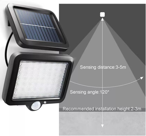 Solar panel charging during the day for night-time illumination


