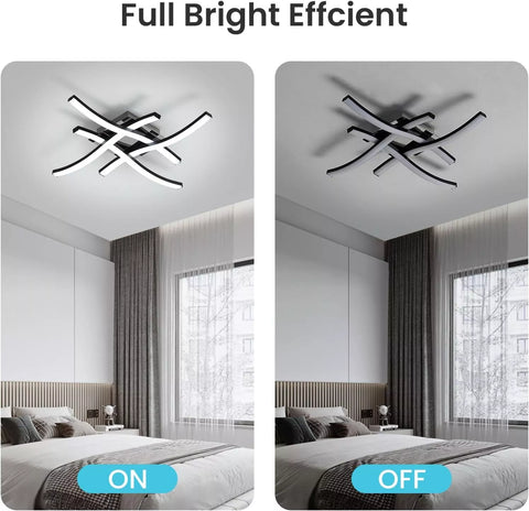  LED Ceiling Light in a Contemporary Design

