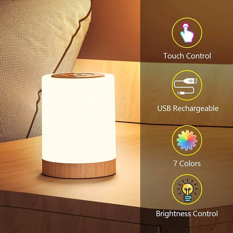 Close-up of the lamp's sleek, modern design

