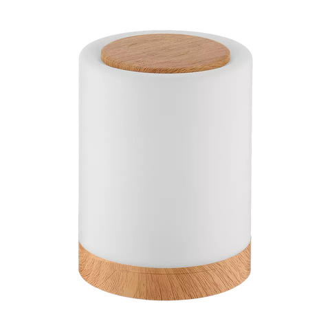 Dimmable Touch Bedside Lamp displaying multiple colors

