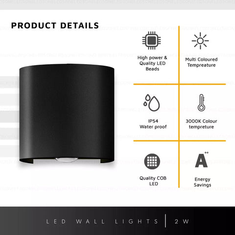 Close-up of the sleek design of the indoor wall wash light

