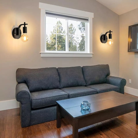 Indoor wall lighting in industrial style
