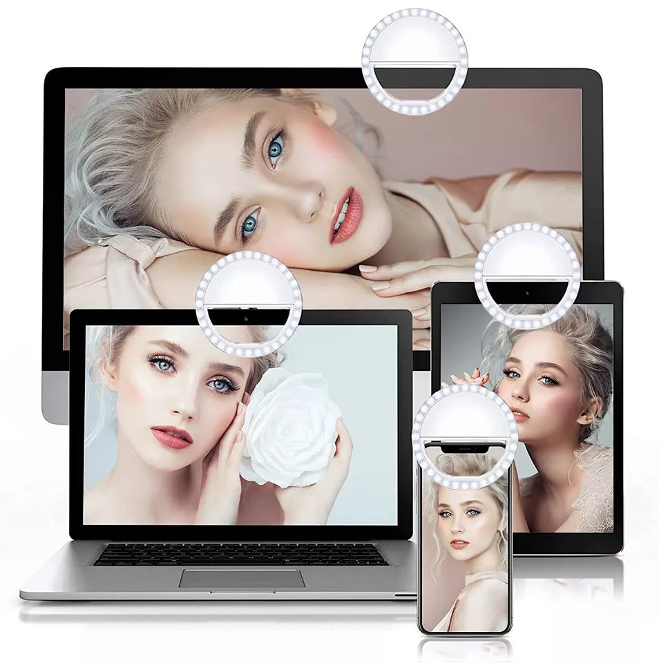 Buy Modern 36 LED Selfie Clip On Ring Light in UK - Shop Now!