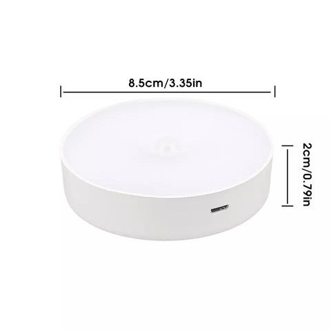 Magnetic motion sensor light for closets and cabinets in the UK.

