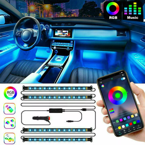 Flexible LED strip lights with multiple flashing modes for vehicles – UK

