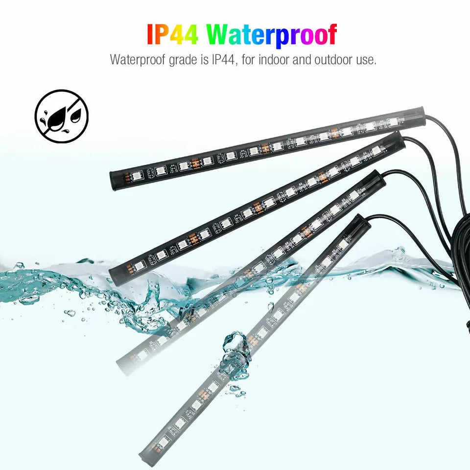 Buy 4 LED Car Interior Footwell Strip Light In UK - Shop Now!