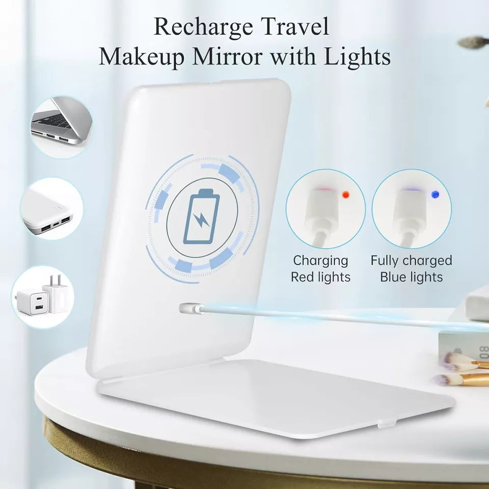 Buy LED Touch Screen Makeup Mirror Light In UK - Shop Now!