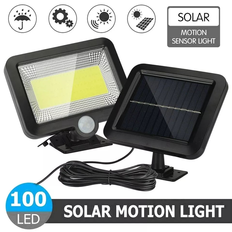 Buy LED Solar Powered PIR Motion Sensor Wall Light In UK - Shop Now!