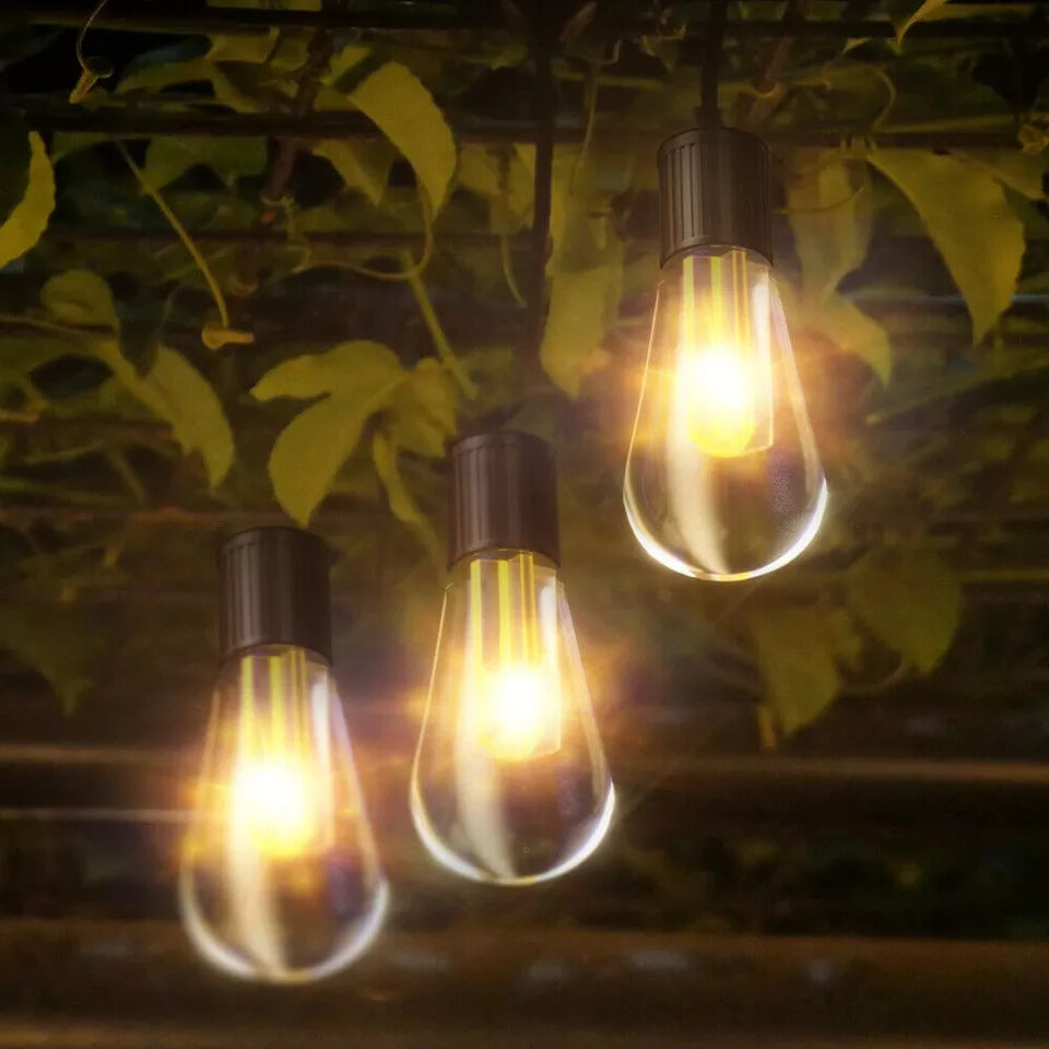 Buy Retro Bulb Solar Powered String Light In UK - Shop Now!
