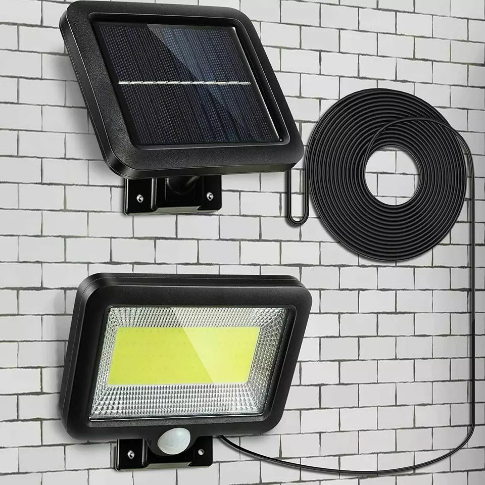 Buy LED Solar Powered PIR Motion Sensor Wall Light In UK - Shop Now!