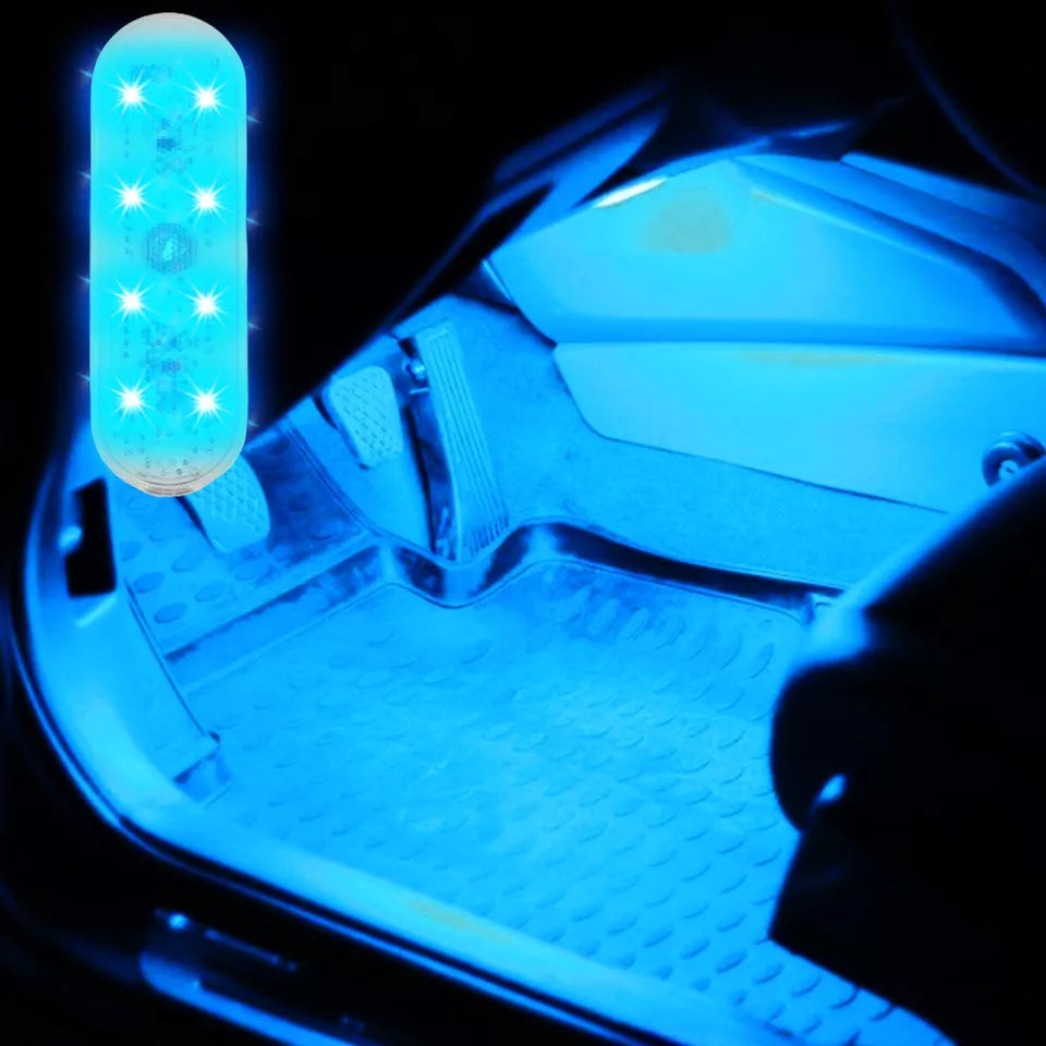 Buy LED Wireless RGB Car Interior Footwell Lights - Shop Now!