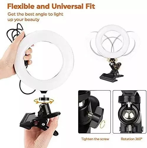 Buy Modern Clip On Ring Light in UK - Shop Now!