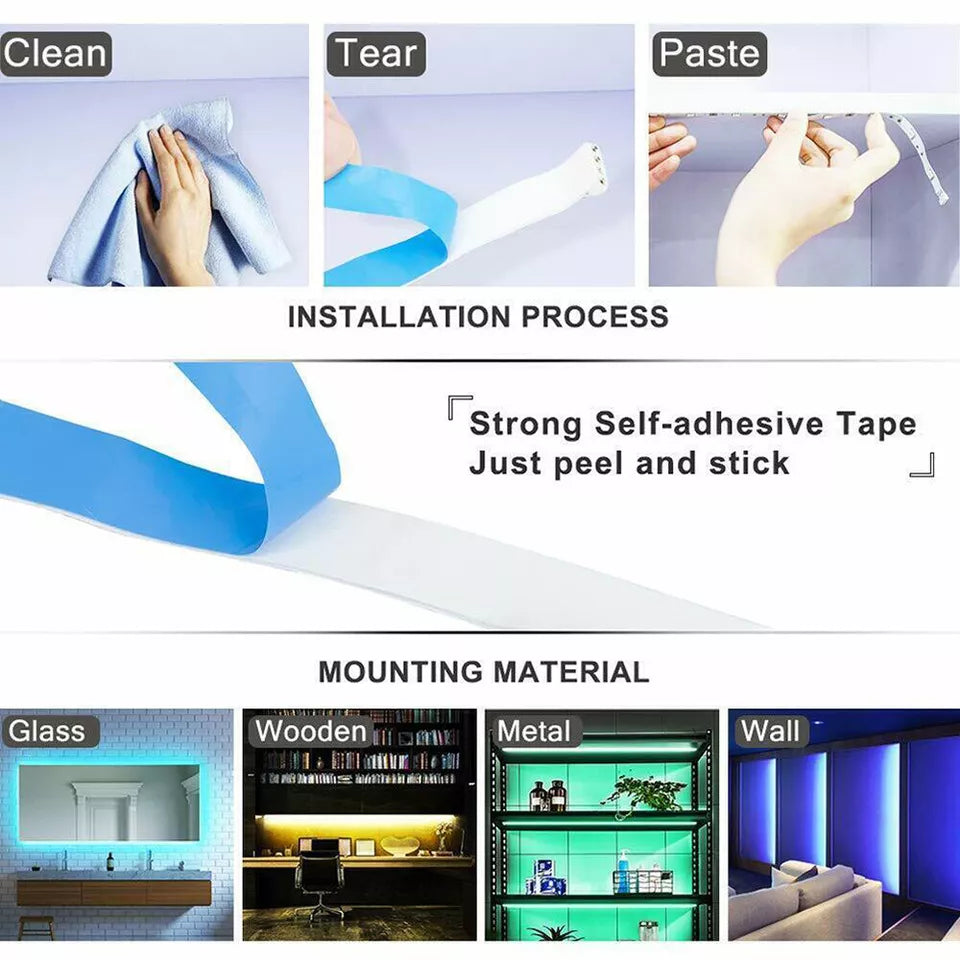 Buy Modern LED RGB Strip Light In UK - Shop Now!