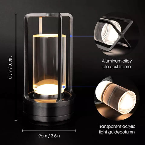 Soft Warm Light Table Lamp for Restaurants

