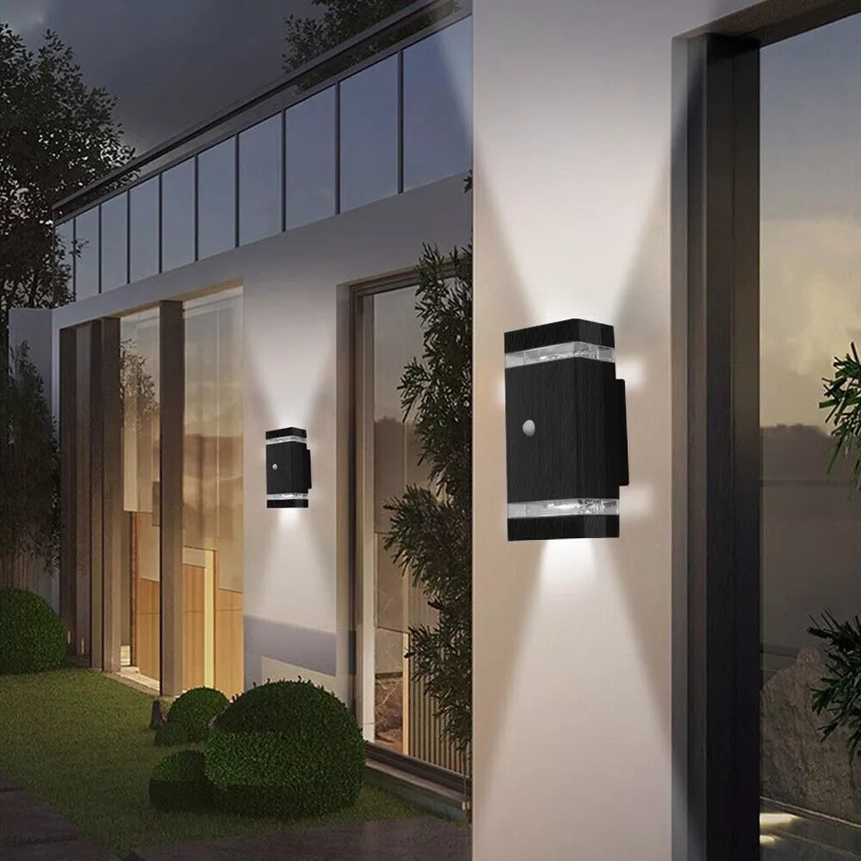 Shop the 12W Outdoor Wall Light with Motion Sensor in the UK! Featuring PIR technology, IP67 waterproof rating, and adjustable LED panel for your front door. Limited stock – Buy now!
