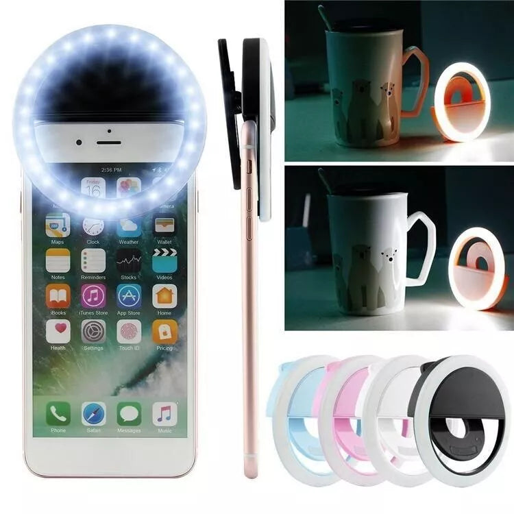 Buy Modern 36 LED Selfie Clip On Ring Light in UK - Shop Now!