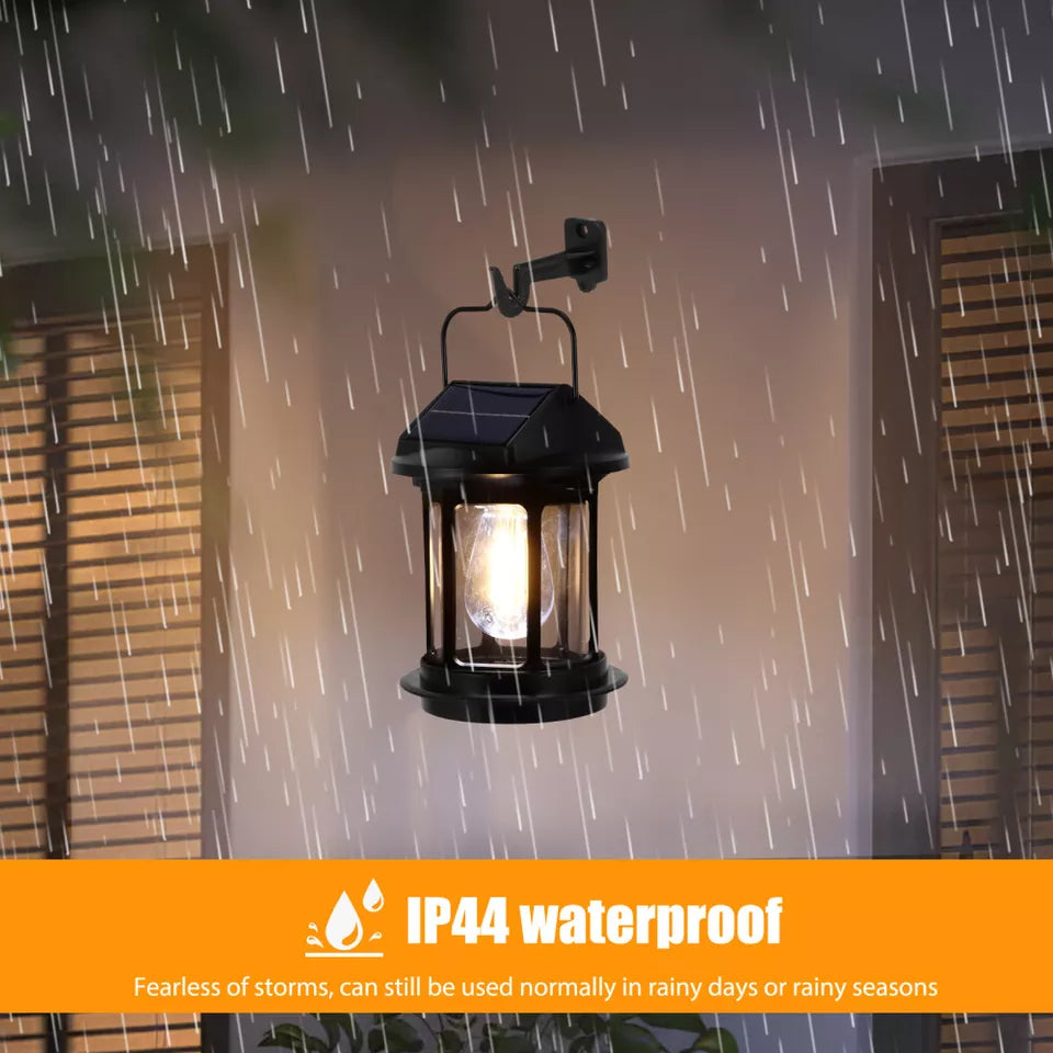 Buy Vintage Solar Powered Motion Sensor Lantern Lamp In UK - Shop Now!