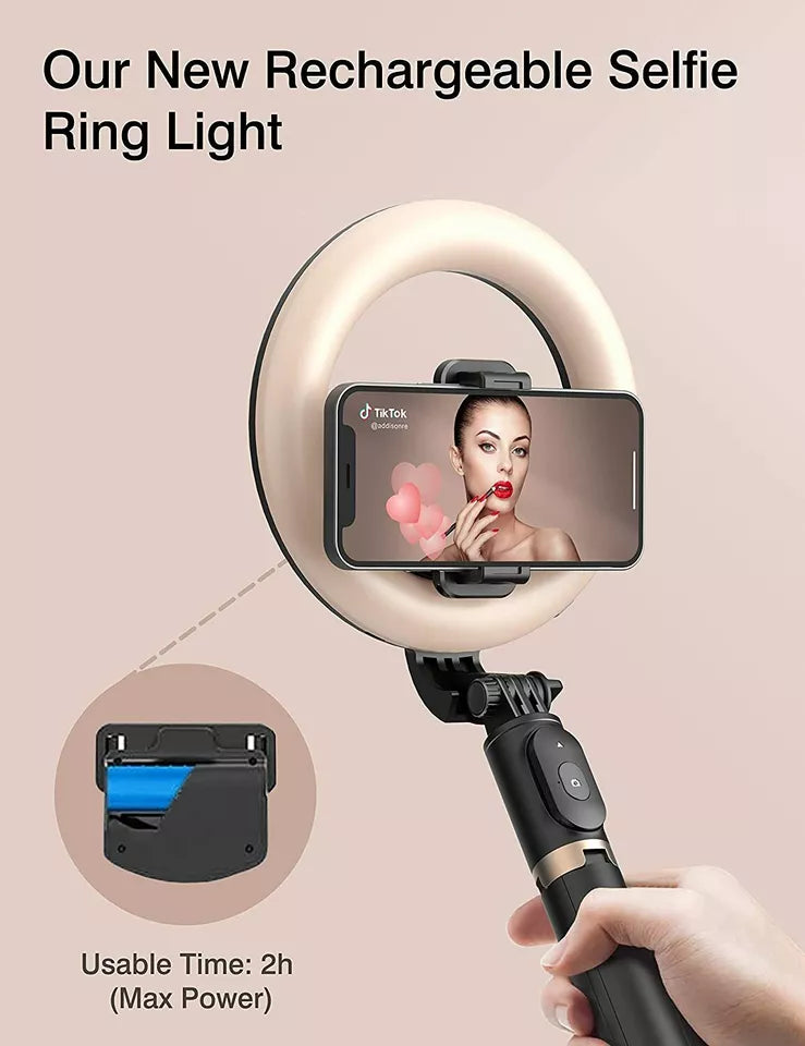 Buy LED Ring Light With Selfie Stick In UK - Shop Now!