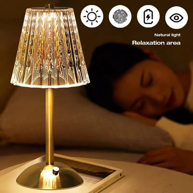 Buy LED Flower Touch Sensor Table Lamp In UK - Shop Now!