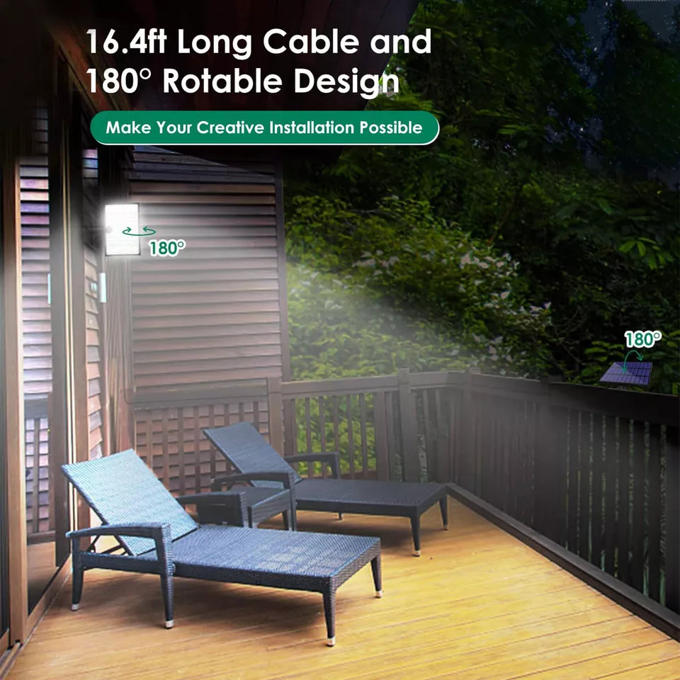 Buy Outdoor LED Solar Light  In UK – PIR Motion Sensor, Remote Control, IP65 Waterproof