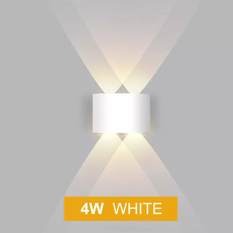 Modern design of the LED wall light complementing contemporary spaces

