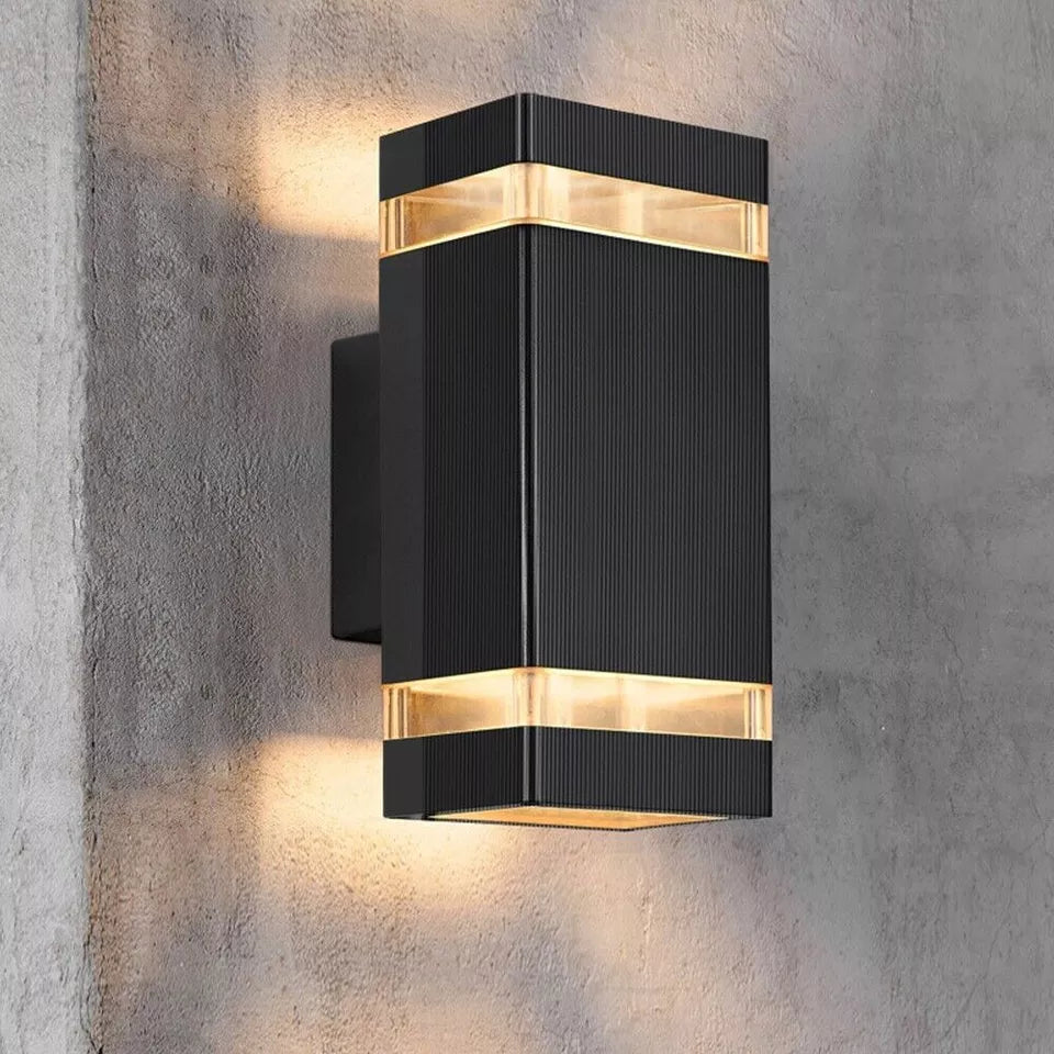 Outdoor Up/Down Wall Lights in UK IP65 GU10 Modern Lighting, Weatherproof, stylish, and energy-efficient