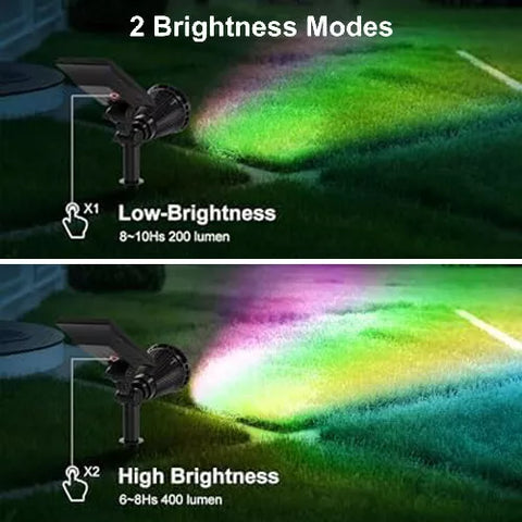 Solar LED Garden Spot Light Outdoor Waterproof Landscape Path Lamp
