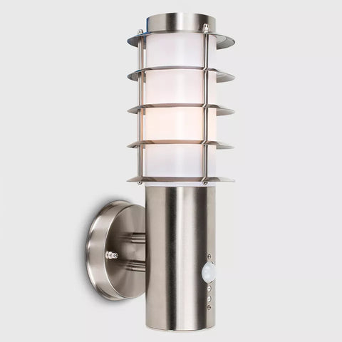 Stainless steel security light for home exterior lighting

